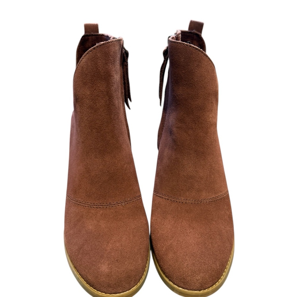 Toms Chestnut Ankle Booties
